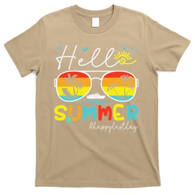 Hello Summer Happy Last Day Of School Teacher Student T-Shirt