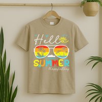 Hello Summer Happy Last Day Of School Teacher Student T-Shirt