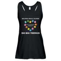 Helping Small Hands Do Big Things Occupational Therapy Ot Ladies Essential Flowy Tank