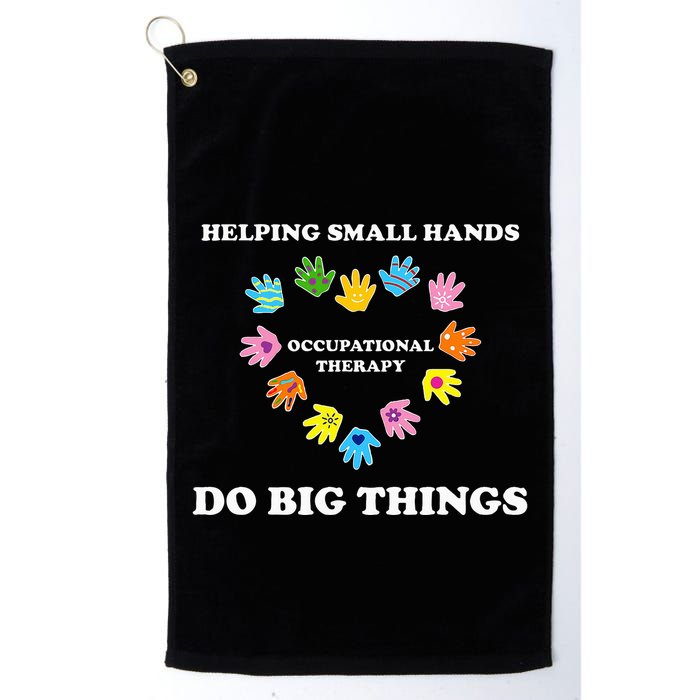 Helping Small Hands Do Big Things Occupational Therapy Ot Golf Towel