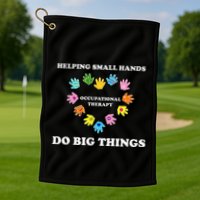 Helping Small Hands Do Big Things Occupational Therapy Ot Golf Towel