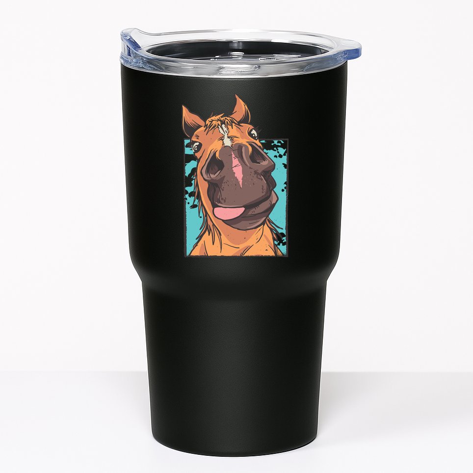 Horse Selfie Tumbler