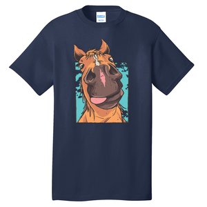 Horse Selfie Tall T-Shirt