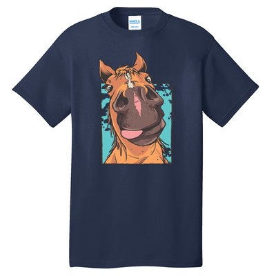 Horse Selfie Tall T-Shirt