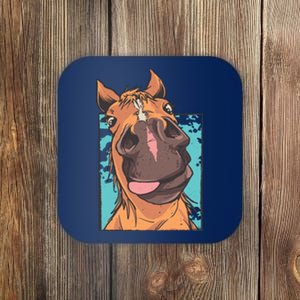 Horse Selfie Coaster