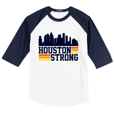 Houston Strong Baseball Sleeve Shirt