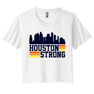 Houston Strong Women's Crop Top Tee