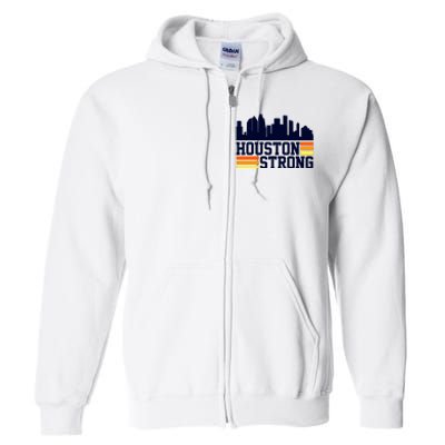 Houston Strong Full Zip Hoodie