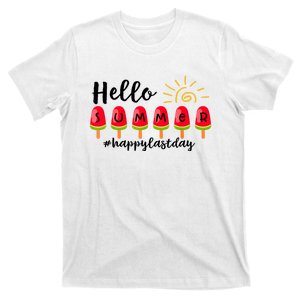 Hello Summer Happy Last Day School Teacher Student T-Shirt