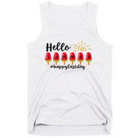 Hello Summer Happy Last Day School Teacher Student Tank Top