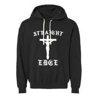 Heelest Store He Deserved It Garment-Dyed Fleece Hoodie