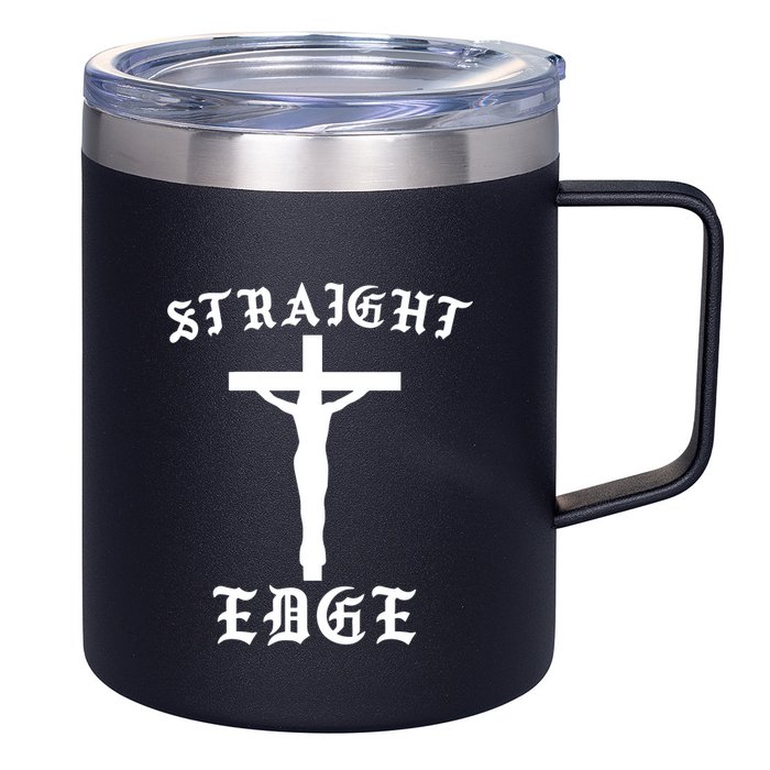 Heelest Store He Deserved It 12oz Stainless Steel Coffee Mug