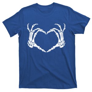 Halloween Skeleton Hands Heart Meaningful Gift T-Shirt