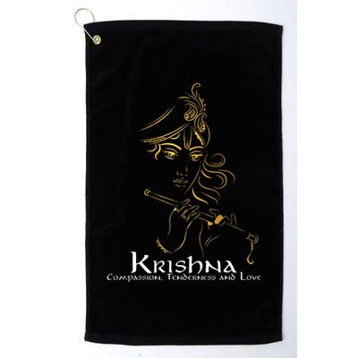 Hindu S Hinduism Diwali Festival Gods Lord Krishna Golf Towel
