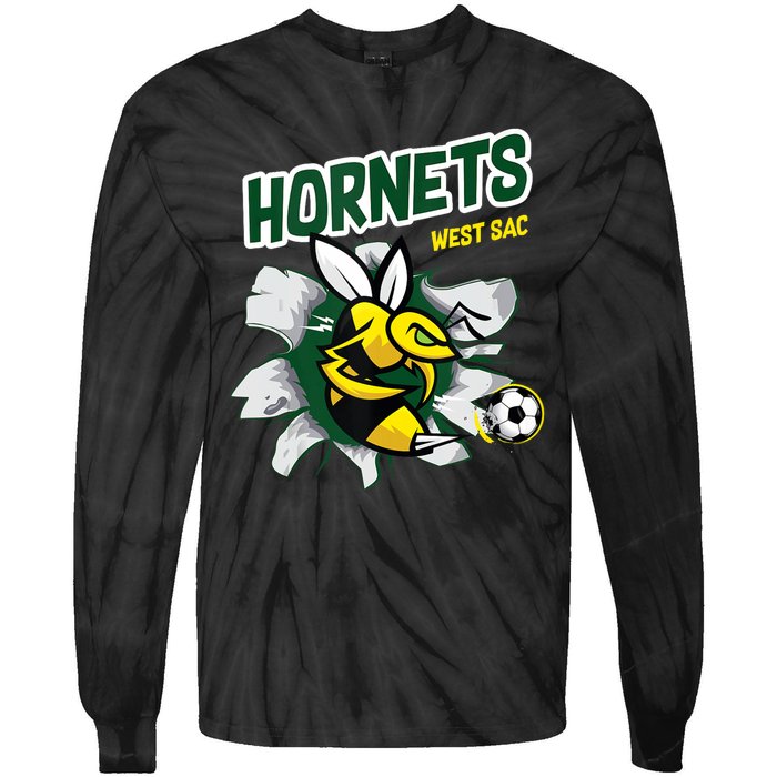 Hornets Soccer Tie-Dye Long Sleeve Shirt