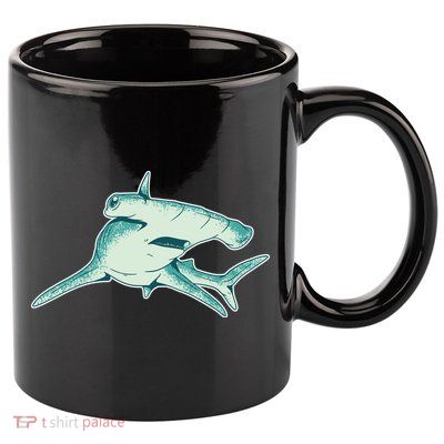 Hammerhead Shark 11oz C Handle Ceramic Mug