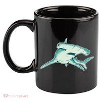 Hammerhead Shark 11oz C Handle Ceramic Mug