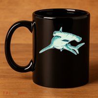 Hammerhead Shark 11oz C Handle Ceramic Mug
