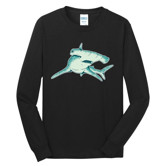 Hammerhead Shark Tall Long Sleeve T-Shirt