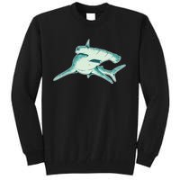 Hammerhead Shark Tall Sweatshirt