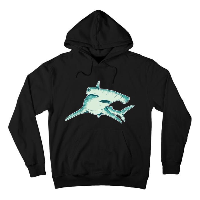 Hammerhead Shark Tall Hoodie