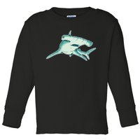 Hammerhead Shark Toddler Long Sleeve Shirt