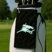 Hammerhead Shark Golf Towel