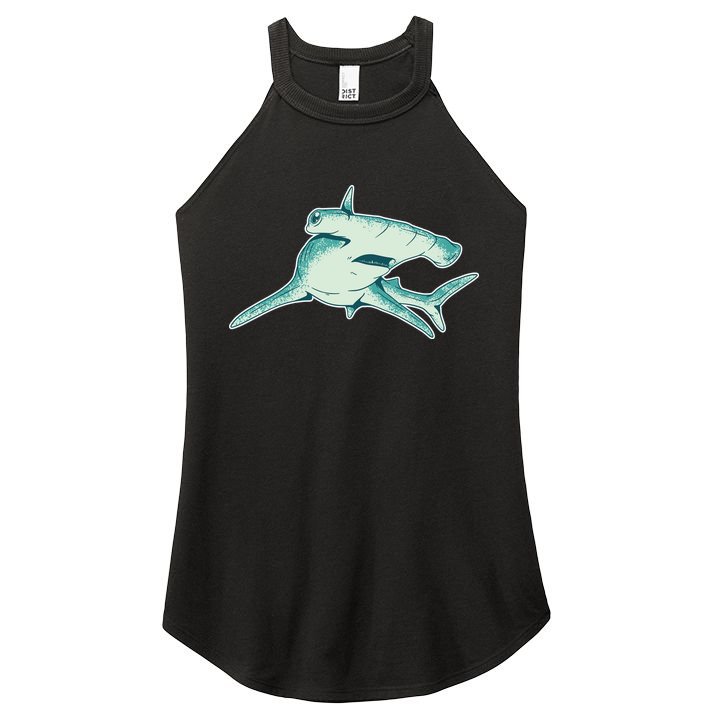 Hammerhead Shark Women's Perfect Tri Rocker Tank