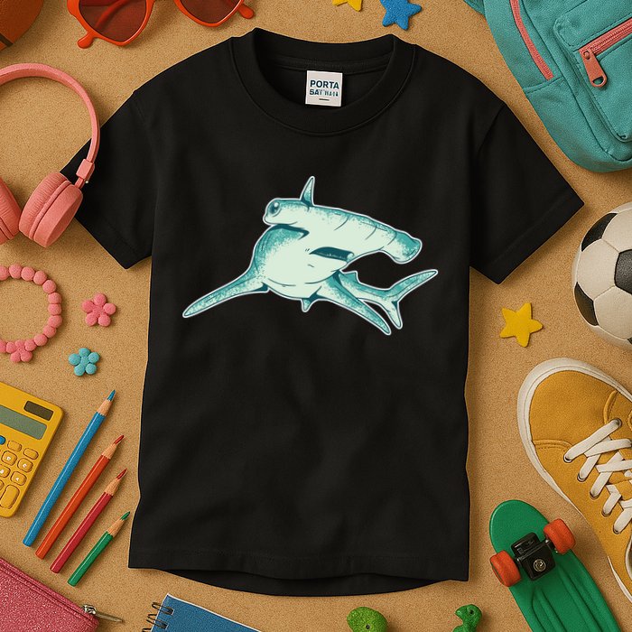 Hammerhead Shark Kids T-Shirt