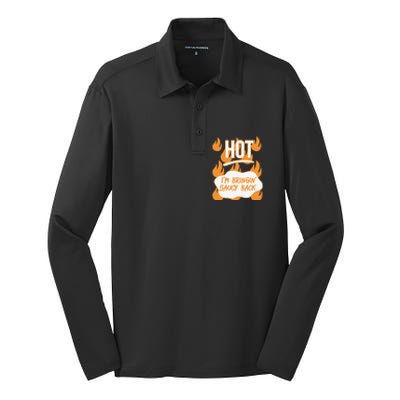 HOT SAUCES Halloween Costumes Im Bringing Saucy Back Silk Touch Performance Long Sleeve Polo