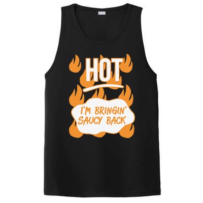 HOT SAUCES Halloween Costumes Im Bringing Saucy Back PosiCharge Competitor Tank