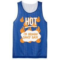 HOT SAUCES Halloween Costumes Im Bringing Saucy Back Mesh Reversible Basketball Jersey Tank