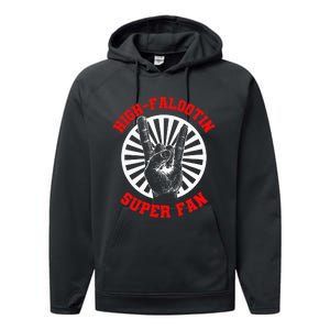 Highfalootin Superfan Performance Fleece Hoodie