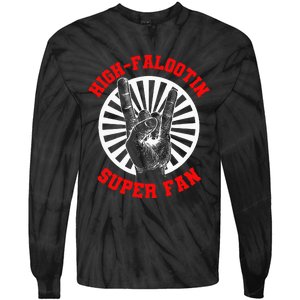 Highfalootin Superfan Tie-Dye Long Sleeve Shirt