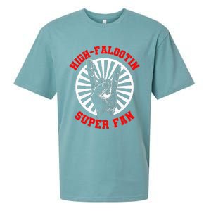 Highfalootin Superfan Sueded Cloud Jersey T-Shirt