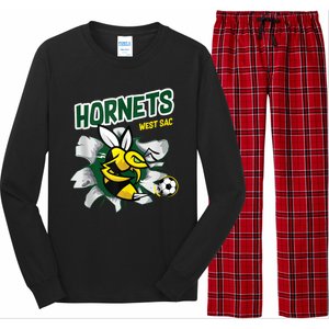 Hornets Soccer Long Sleeve Pajama Set