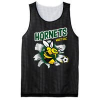 Hornets Soccer Mesh Reversible Basketball Jersey Tank