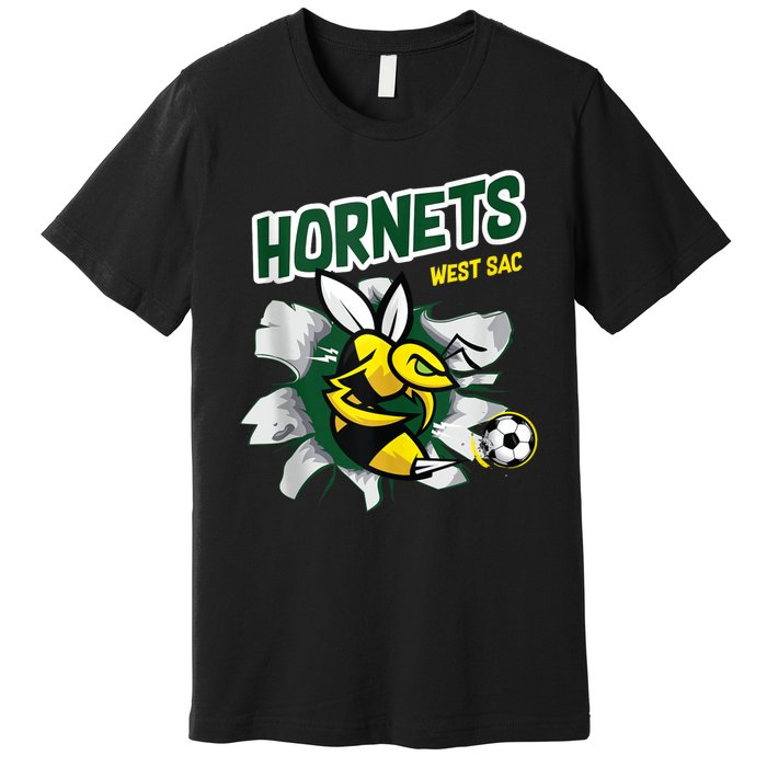 Hornets Soccer Premium T-Shirt