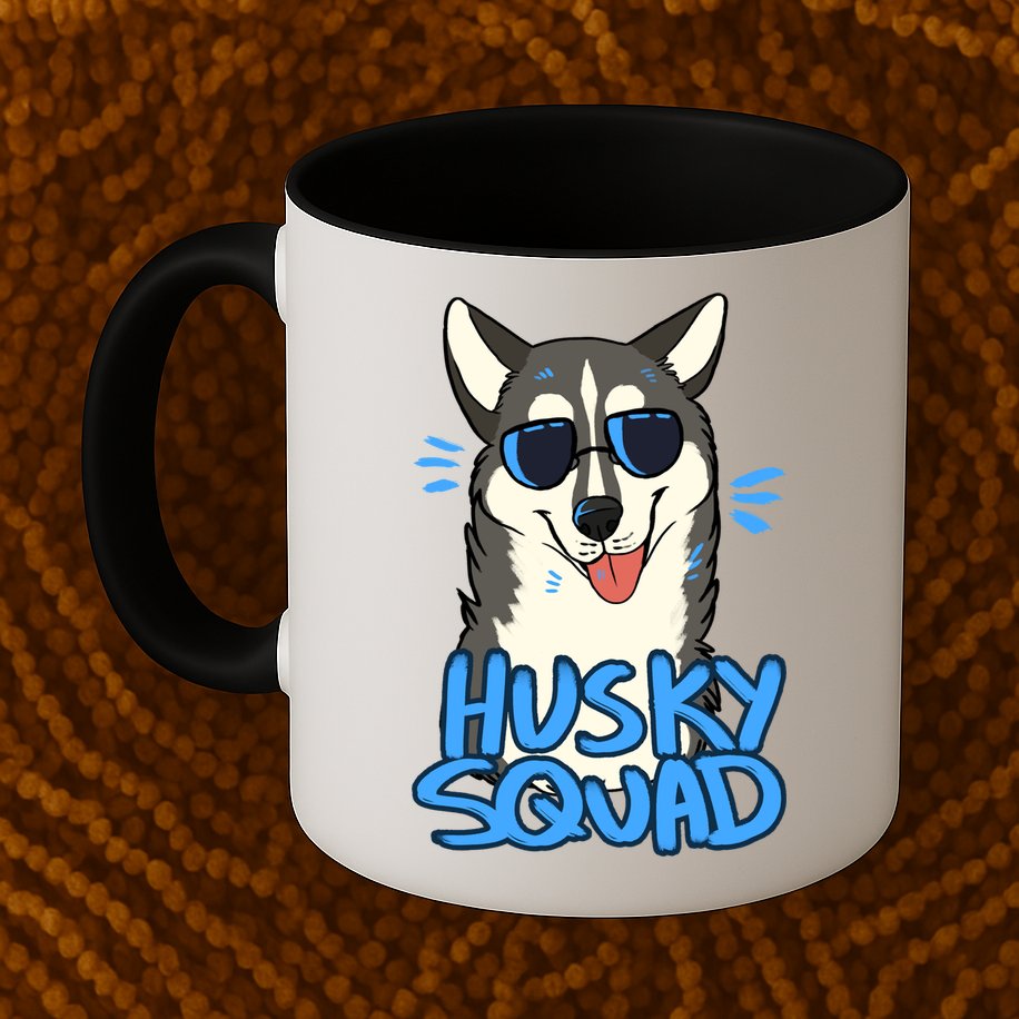 Husky Squad Mug