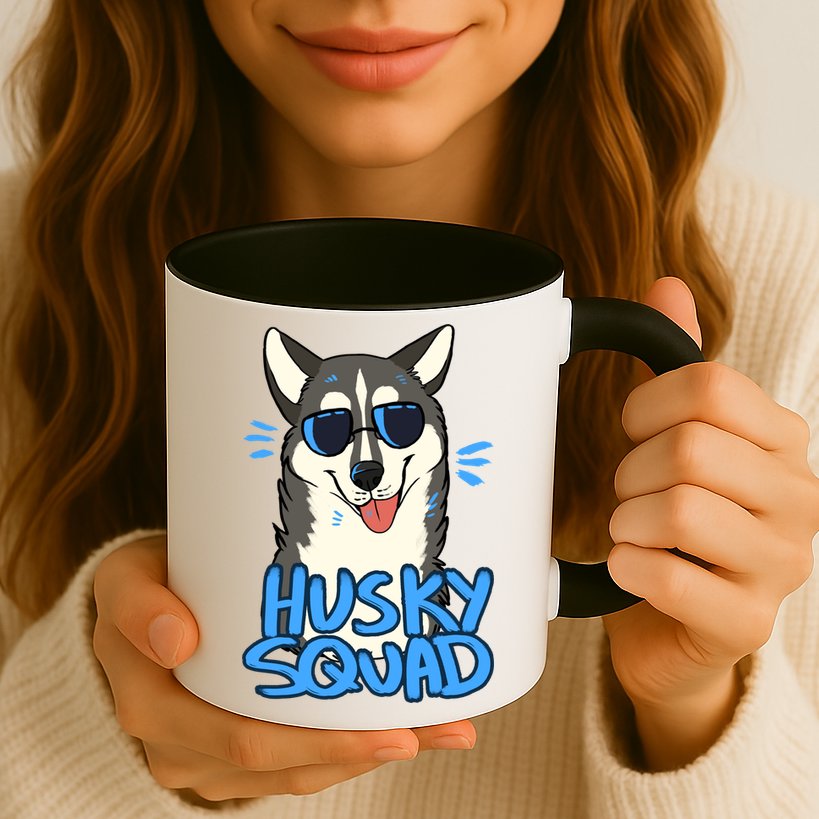 Husky Squad Mug