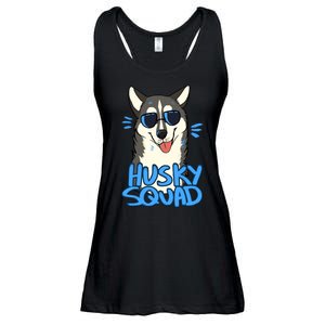 Husky Squad Ladies Essential Flowy Tank