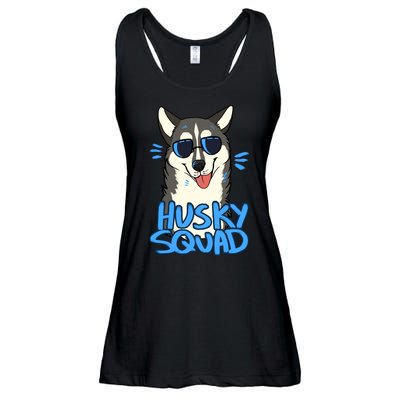 Husky Squad Ladies Essential Flowy Tank