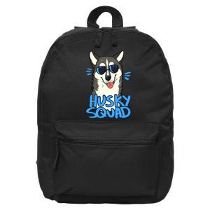 Husky Squad 16 in Basic Backpack