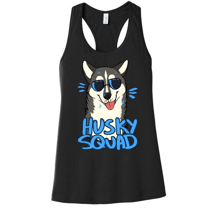 Husky Squad Women's Racerback Tank