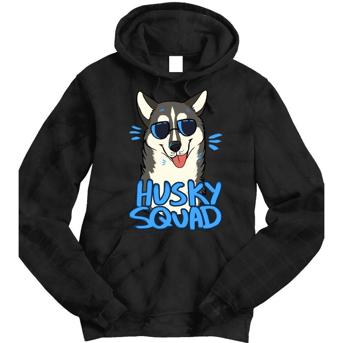 Husky Squad Tie Dye Hoodie