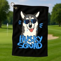 Husky Squad Golf Towel
