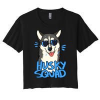 Husky Squad Women's Crop Top Tee