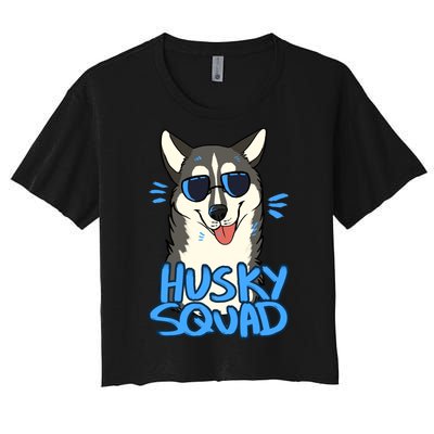 Husky Squad Women's Crop Top Tee