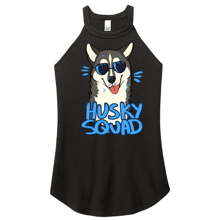 Husky Squad Women's Perfect Tri Rocker Tank