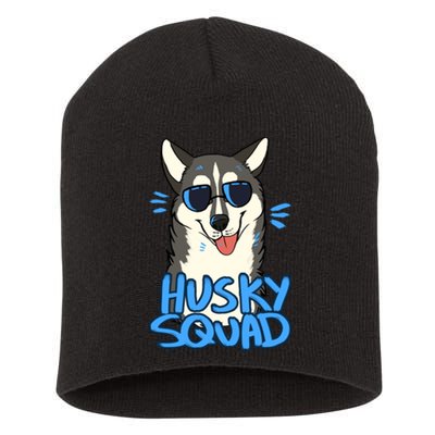 Husky Squad Short Acrylic Beanie